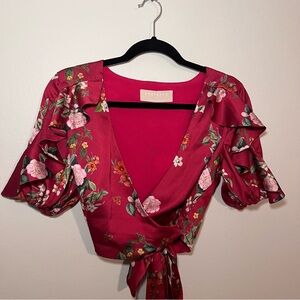 Keepsake the Label • Vibrant Floral Top